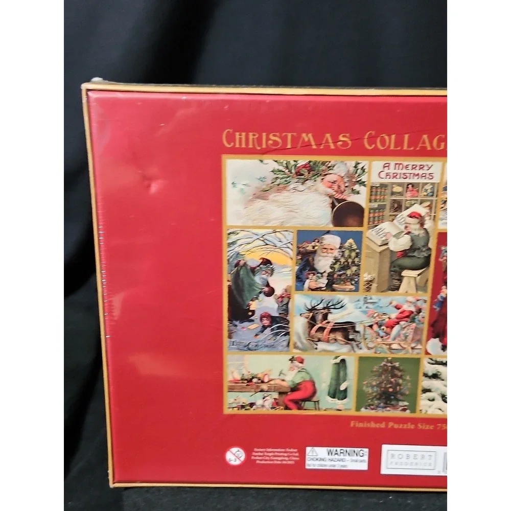 2021 CHRISTMAS COLLAGE 1000 PIECE PUZZLE FACTORY SEALED‎